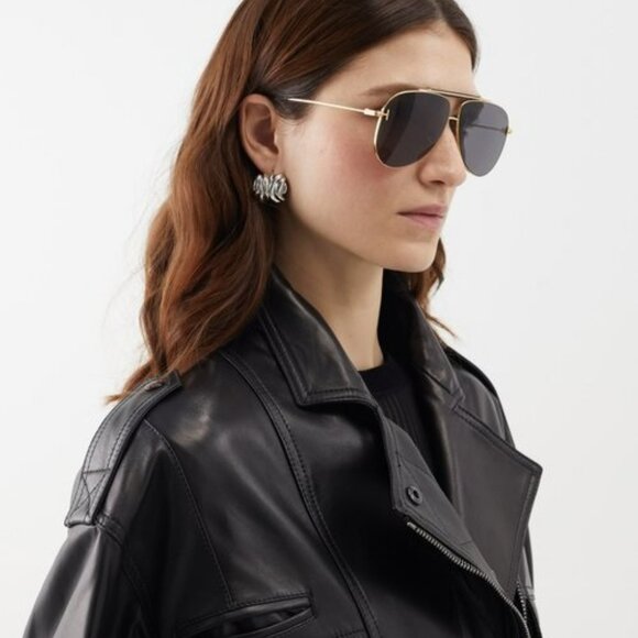 Tom Ford FT1018/S 08E BRADY BRAND NEW Sunglasses Shiny Anthracite Silver Unisex - Picture 13 of 13